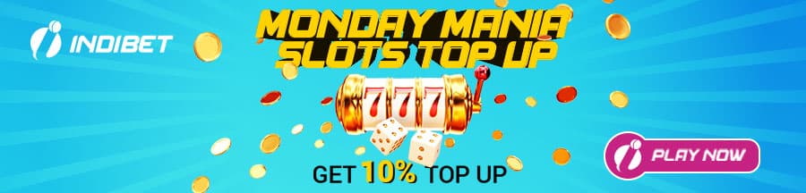 Monday Slots Mania Bonus of Indibet Casino